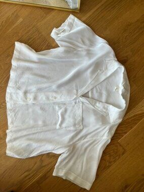 H&M Satin Button Down Blouse